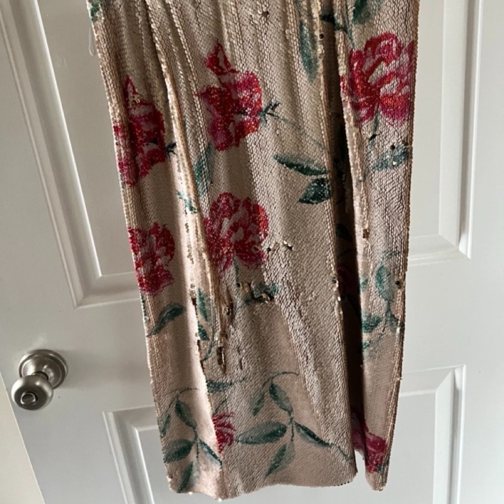 Revolve NBD Cosmopolitan Midi Sequins Skirt